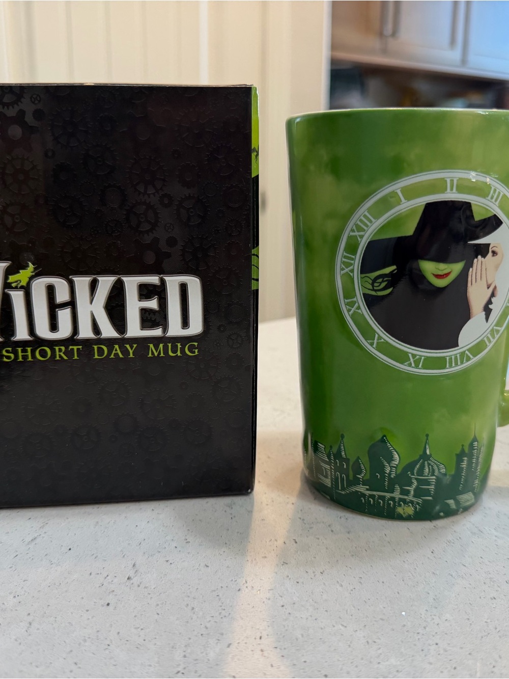 Wicked Green Ceramic Mug by Broadway - Iconic Design